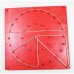 GEOMETRİ TAHTASI PLASTİK - 20 x20 cm