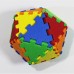 DÜZGÜN YİRMİ YÜZLÜ - EVA - 10  x 10 cm